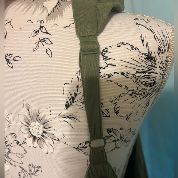 Torrid Double Gauze Ruffle Button Front Tank Top - Picture 6 of 7